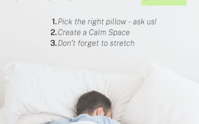 3 Tips for Better Sleep!