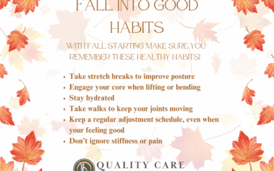 Fall Into Good Habits